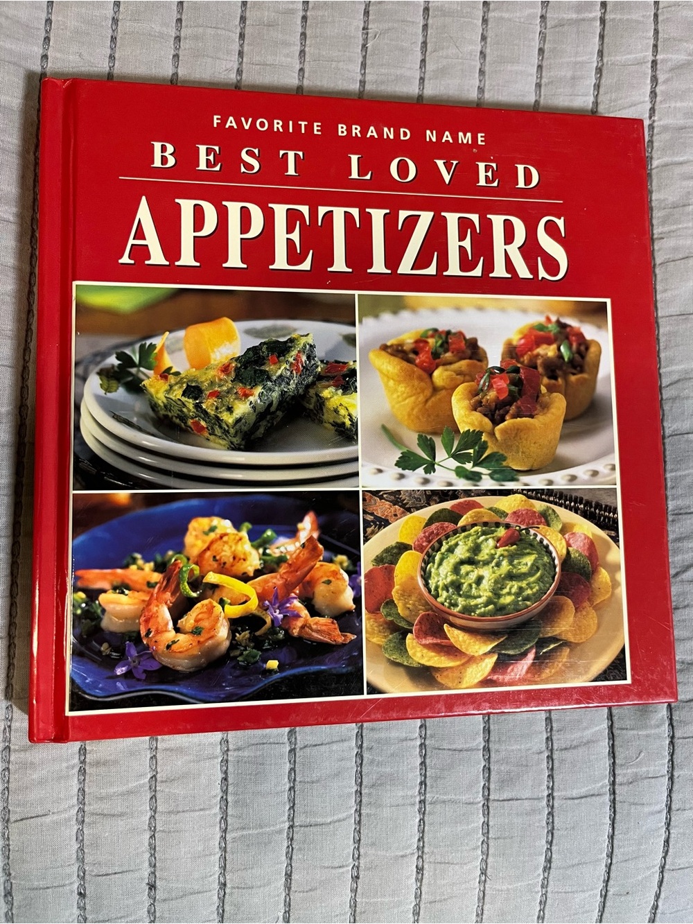 Best Loved Appetizers Cookbook - Red
